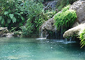 poster panoramique cascades de montagne à Cuba