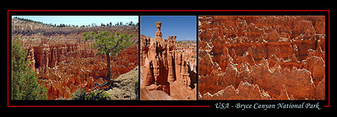 Poster panoramique : Brice Canyon, USA 