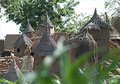 poster panoramique photo village Dogon au Mali