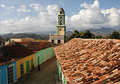 poster panoramique trompettiste à cienfuegos Cuba